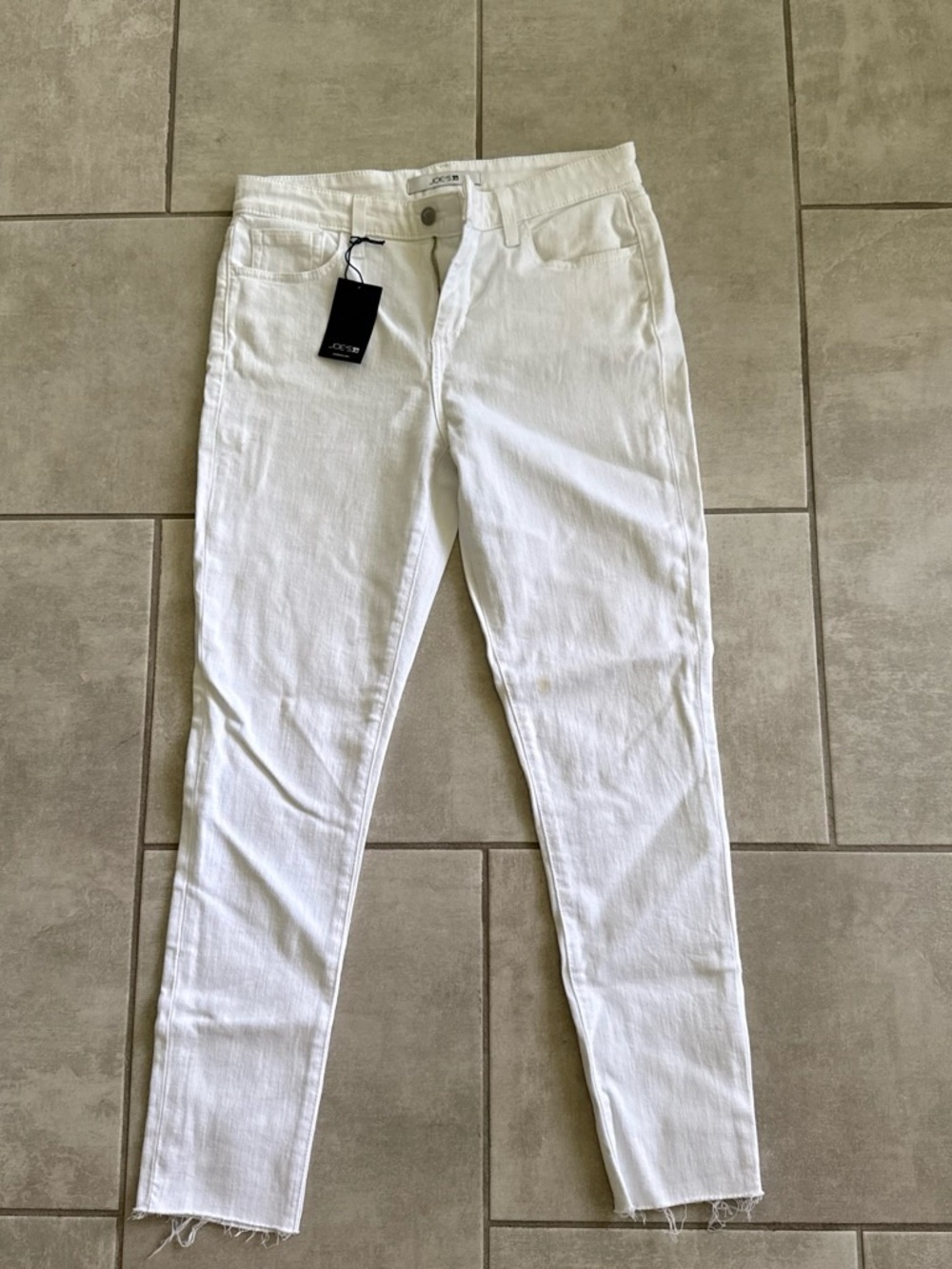 Joe's Jeans White Skinny Jeans